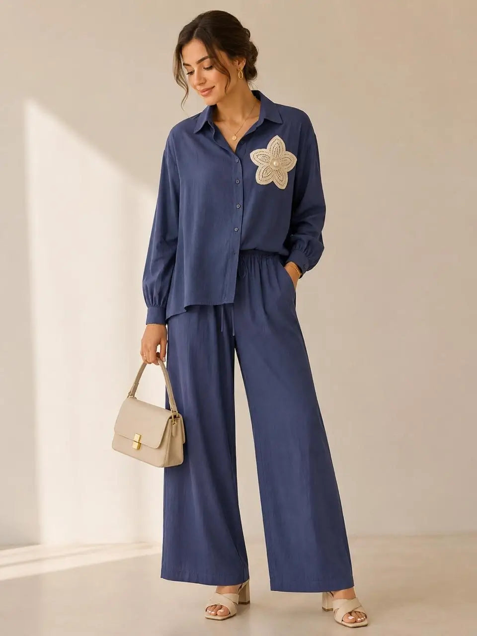 Linen Elegant Summer Suit
