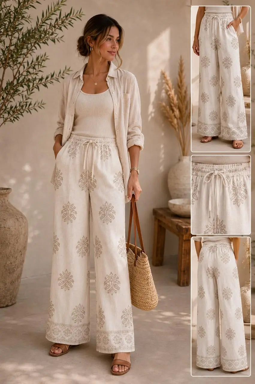 Embroidered Pants