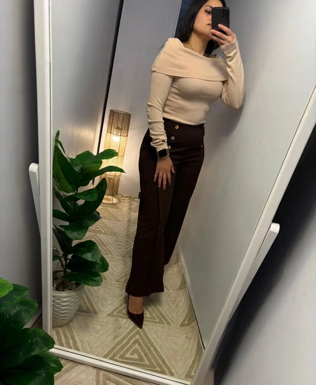 Off-Shoulder Pullover