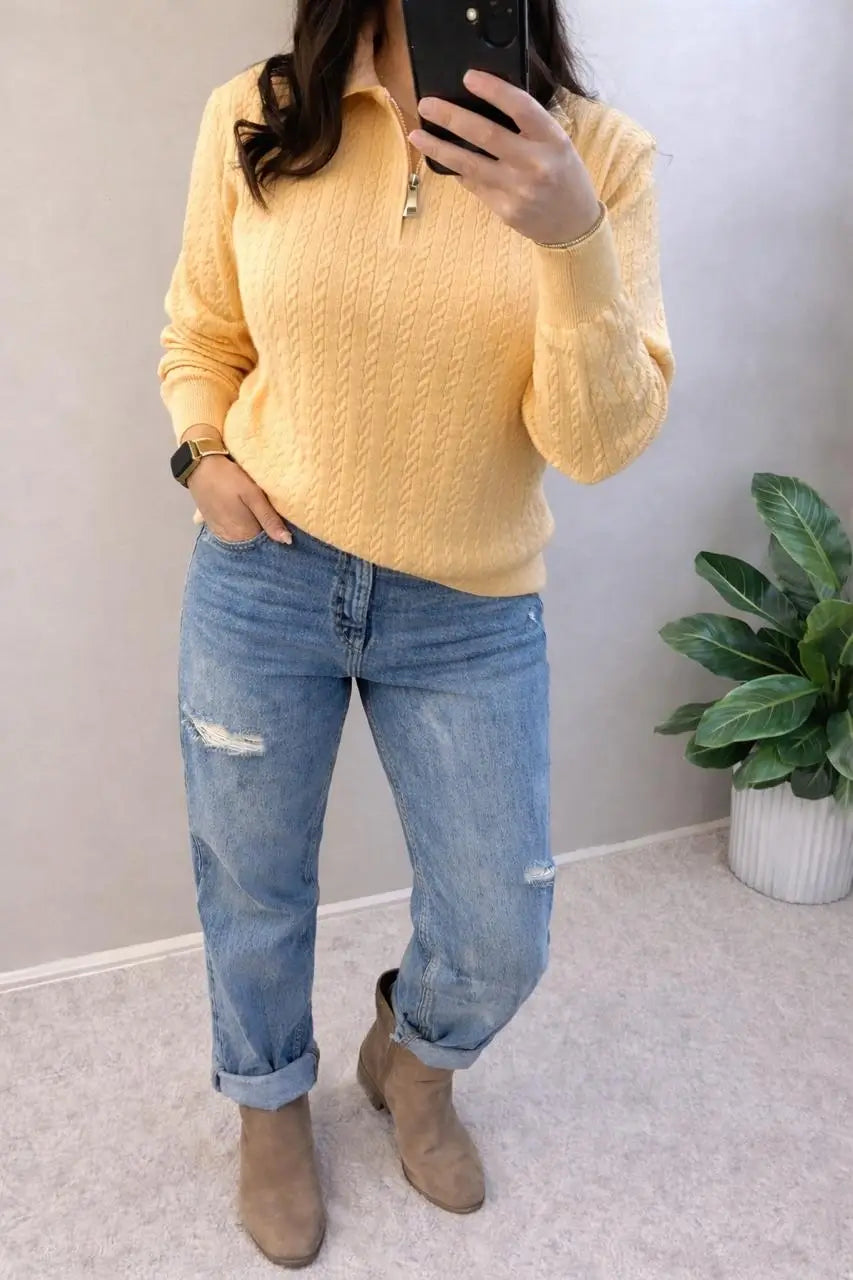 Zip Sweater
