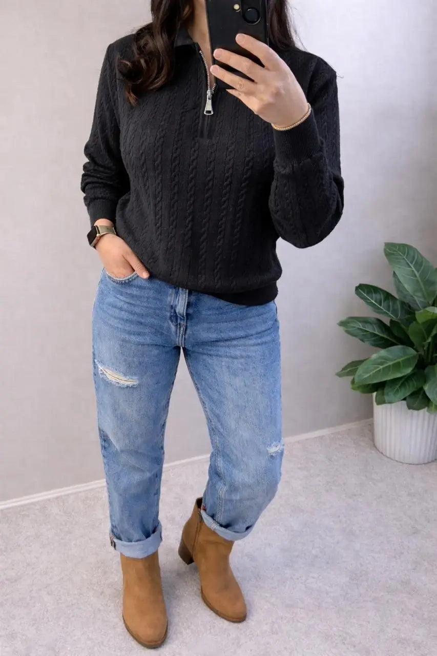 Zip Sweater