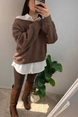 off-shoulder hoodie