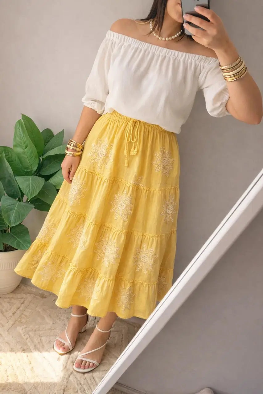 Sunny Bloom Skirt