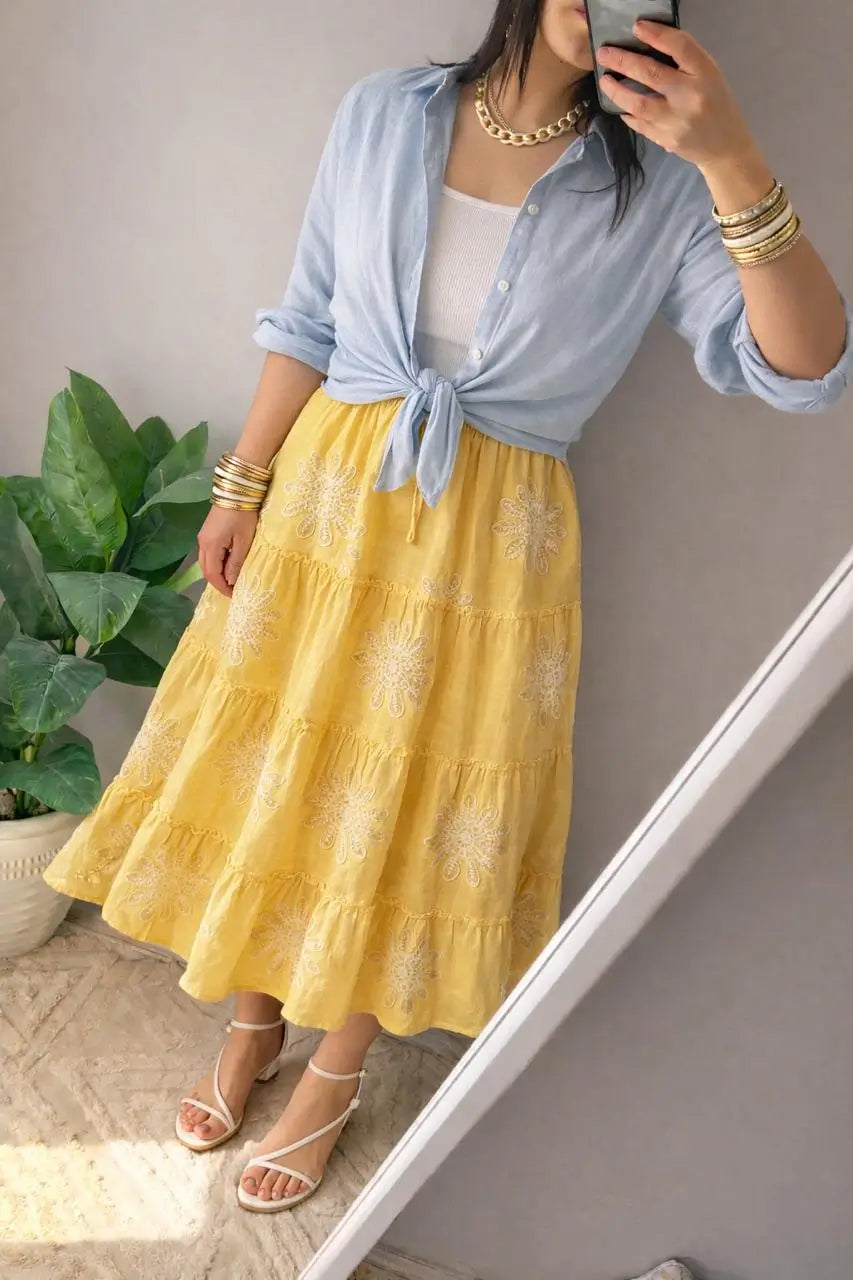 Sunny Bloom Skirt
