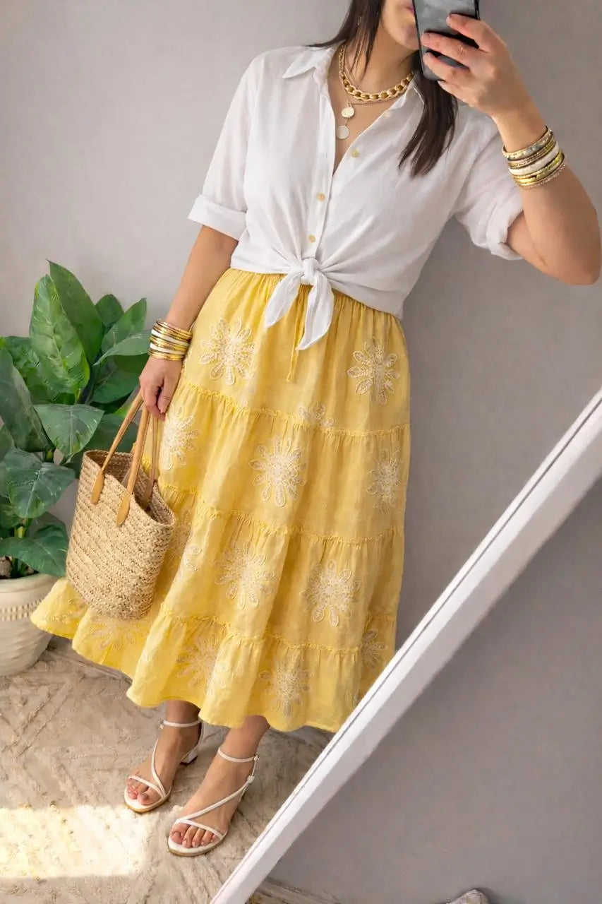 Sunny Bloom Skirt