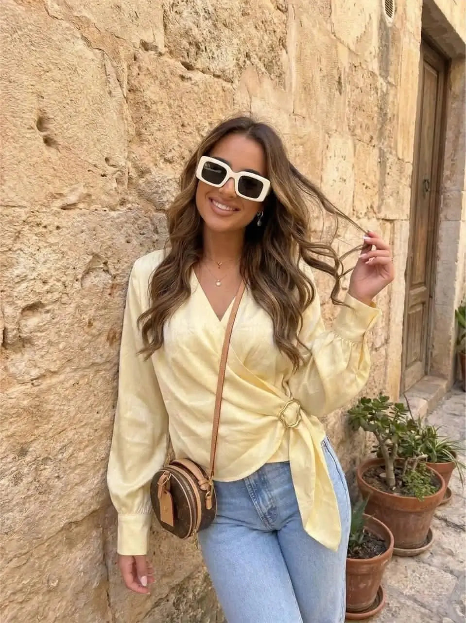 Elegant Satin Blouse