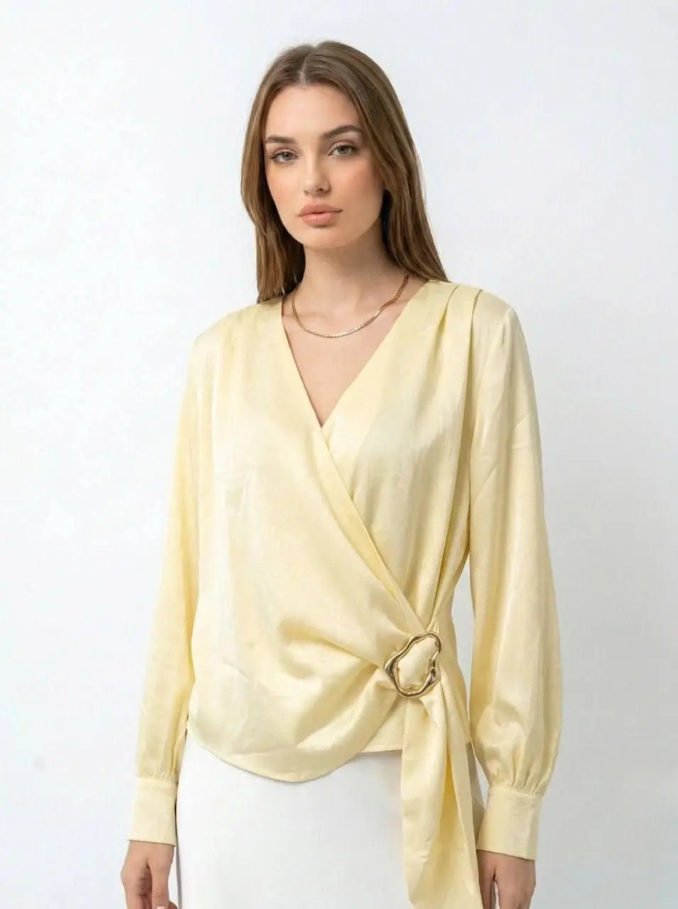 Elegant Satin Blouse