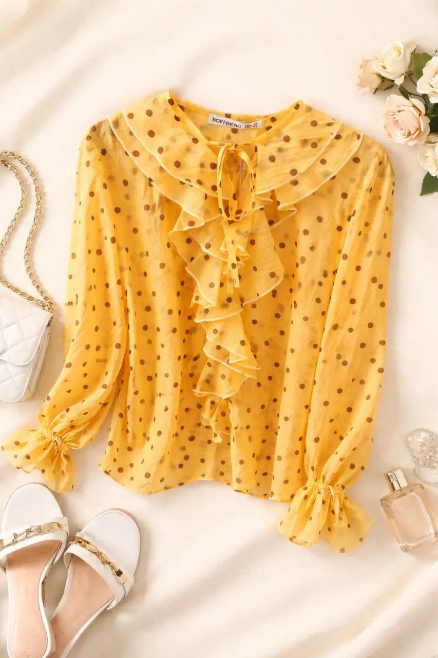 Polka Dot Blouse