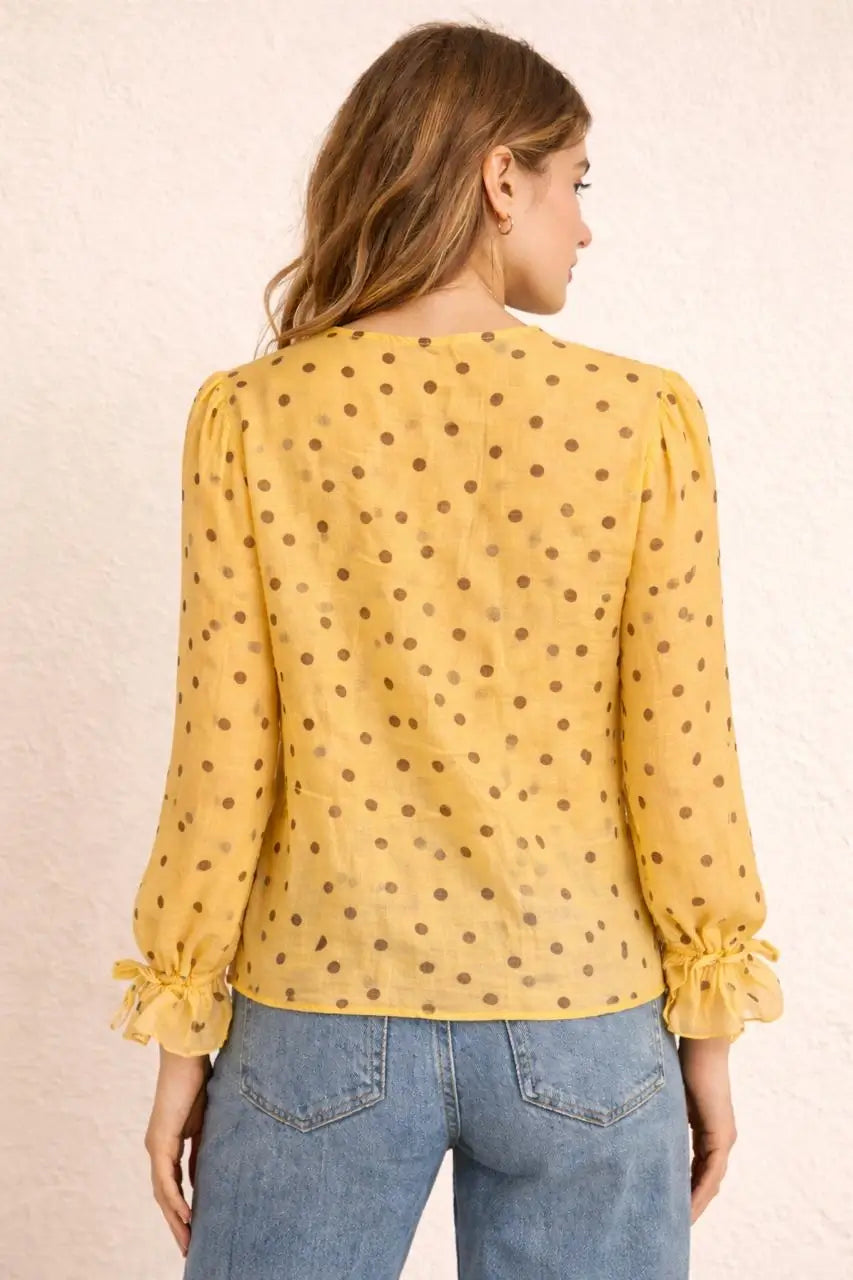 Polka Dot Blouse