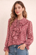 Polka Dot Blouse