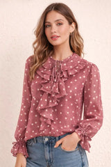 Polka Dot Blouse