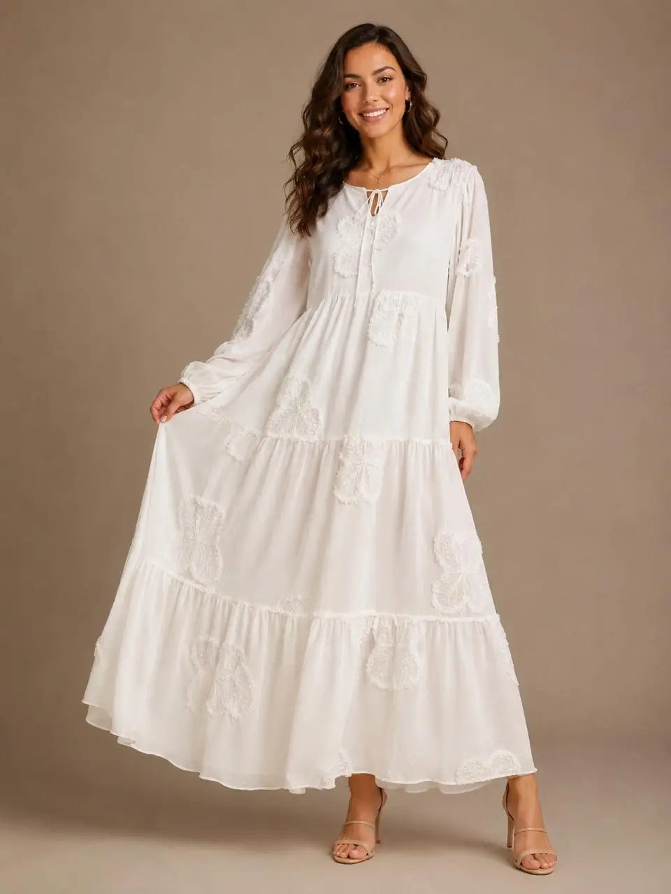 Pure linen dress