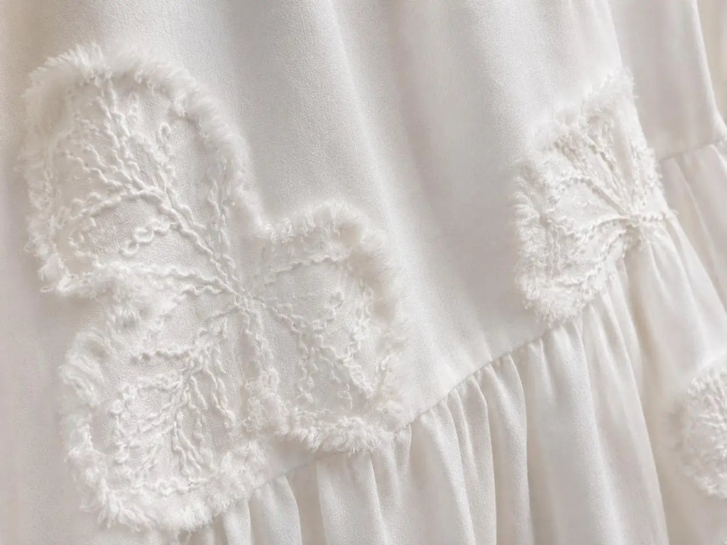 Pure linen dress