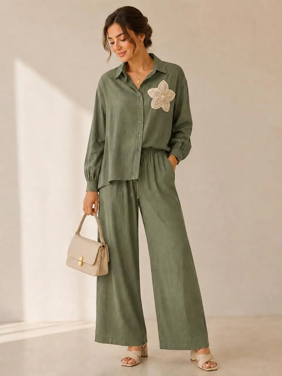 Linen Elegant Summer Suit