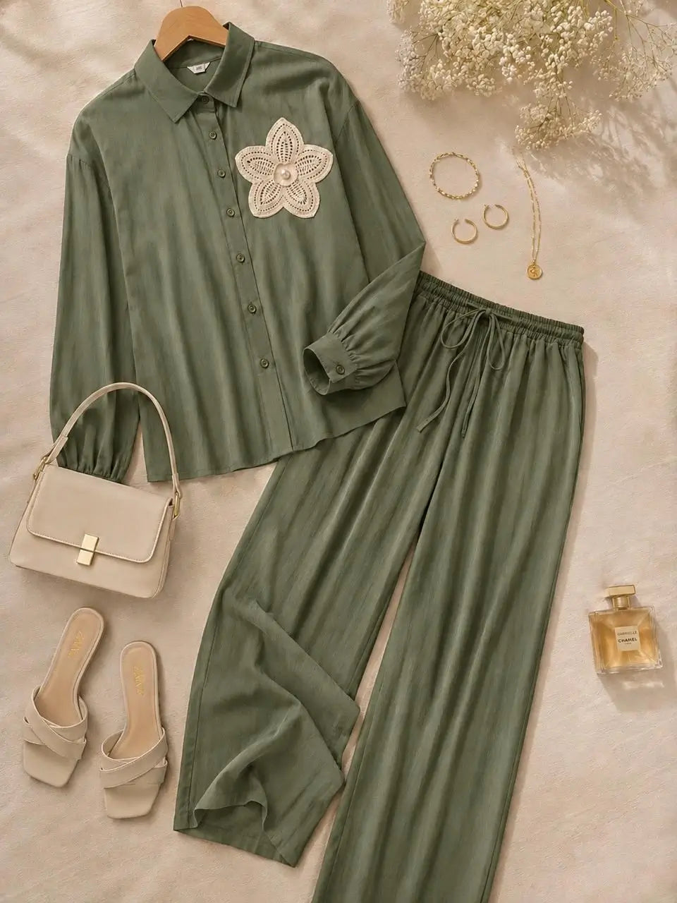 Linen Elegant Summer Suit