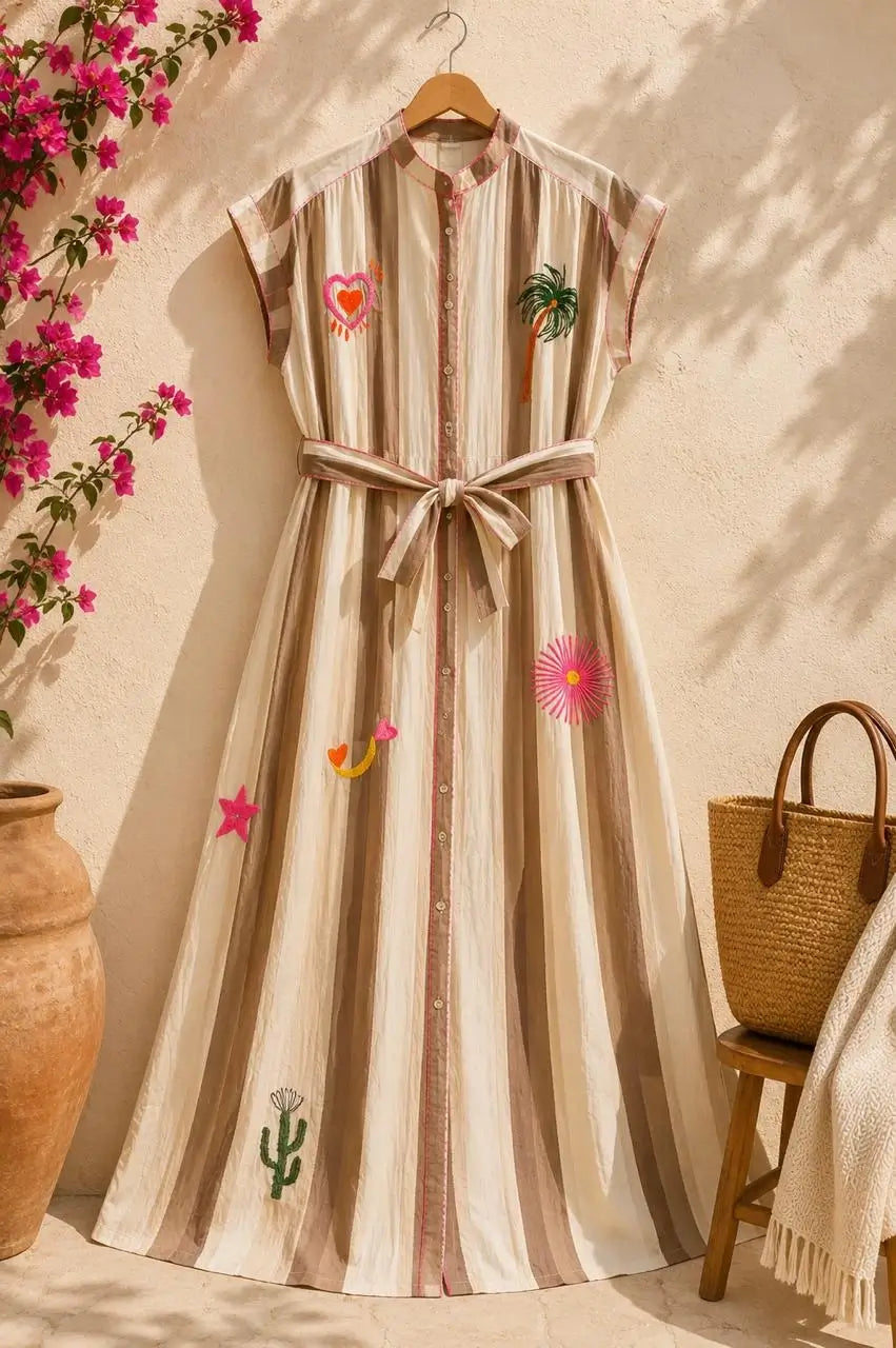 Sunset Bloom Dress