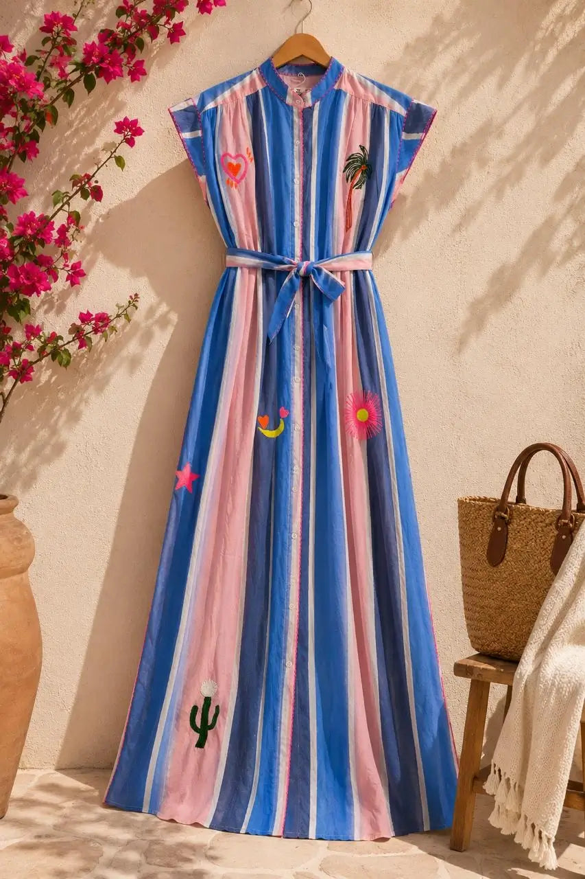 Sunset Bloom Dress