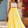 Sunshine Linen Skirt