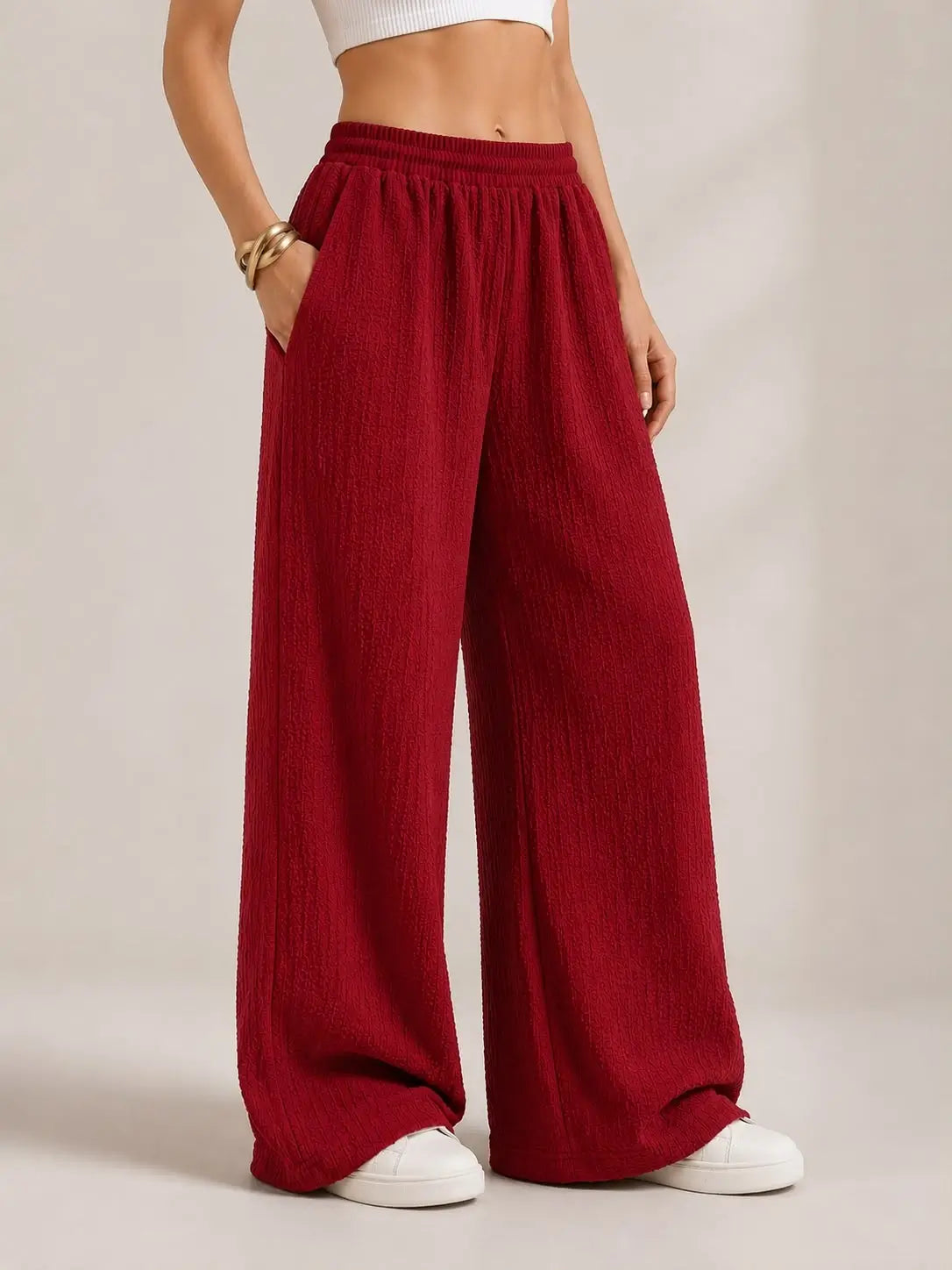 Bubble Crepe Pant
