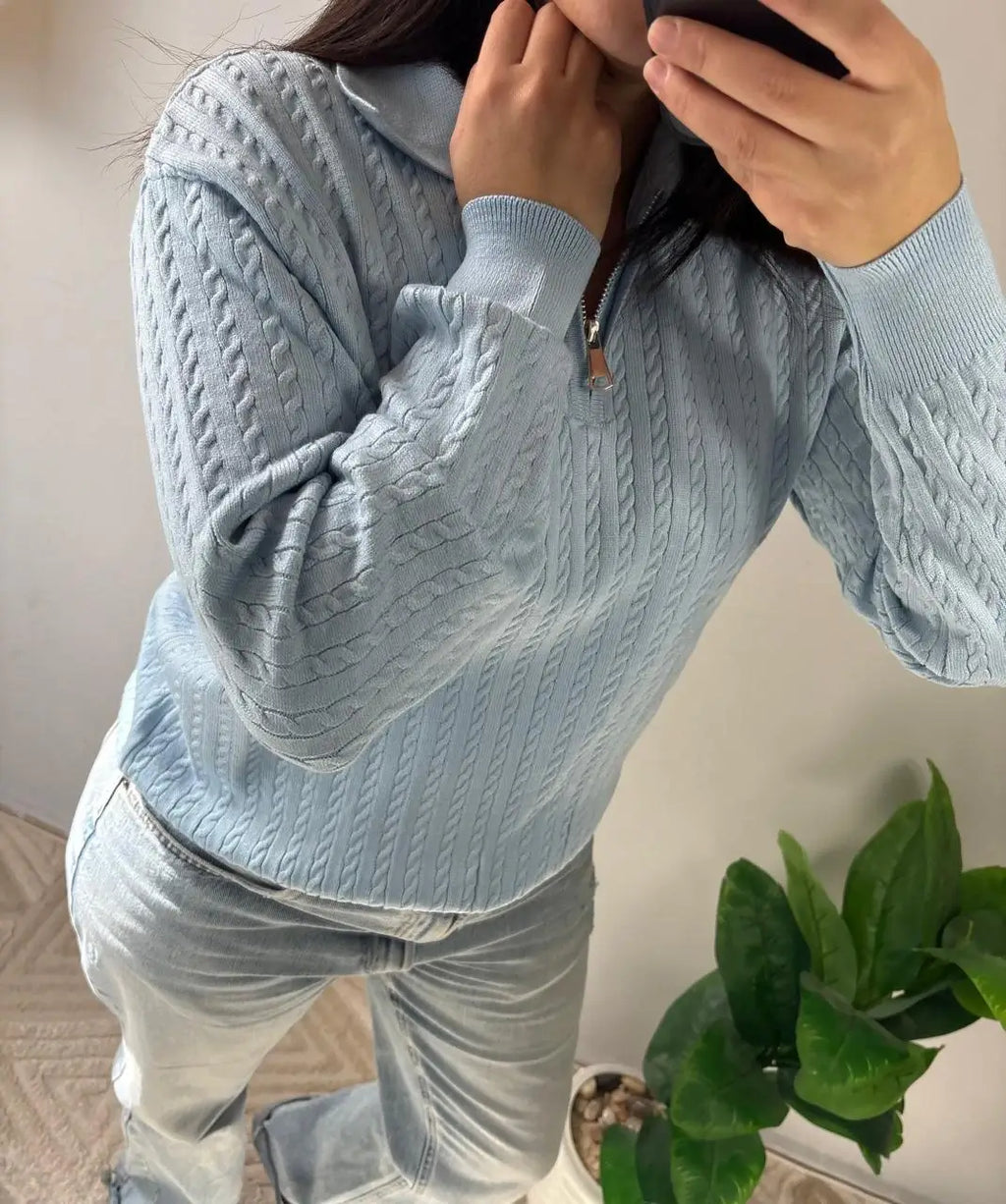 Zip Sweater