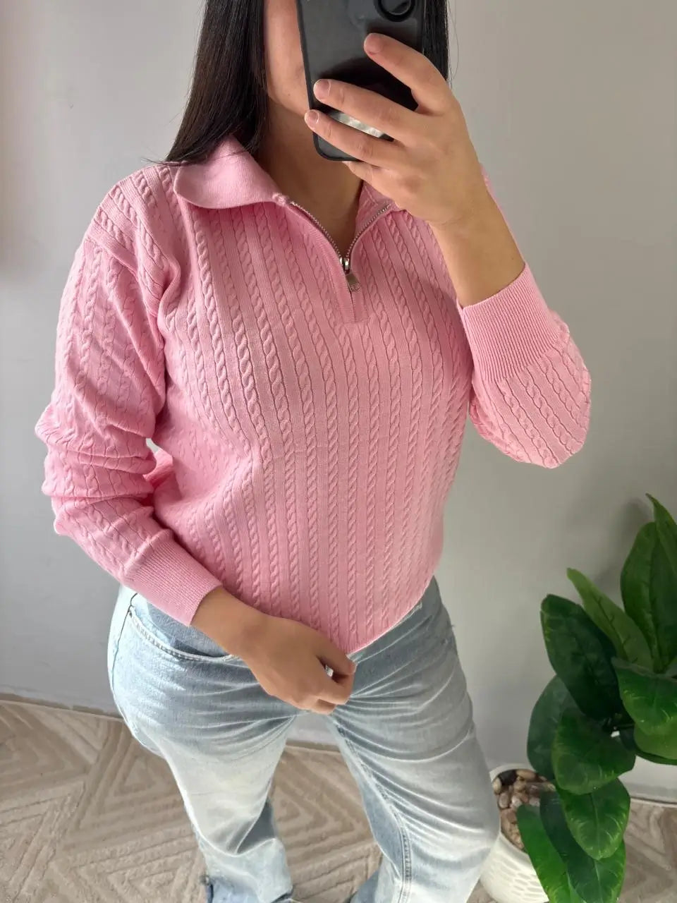 Zip Sweater