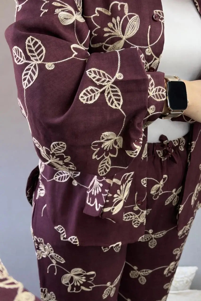 Floral Linen Set
