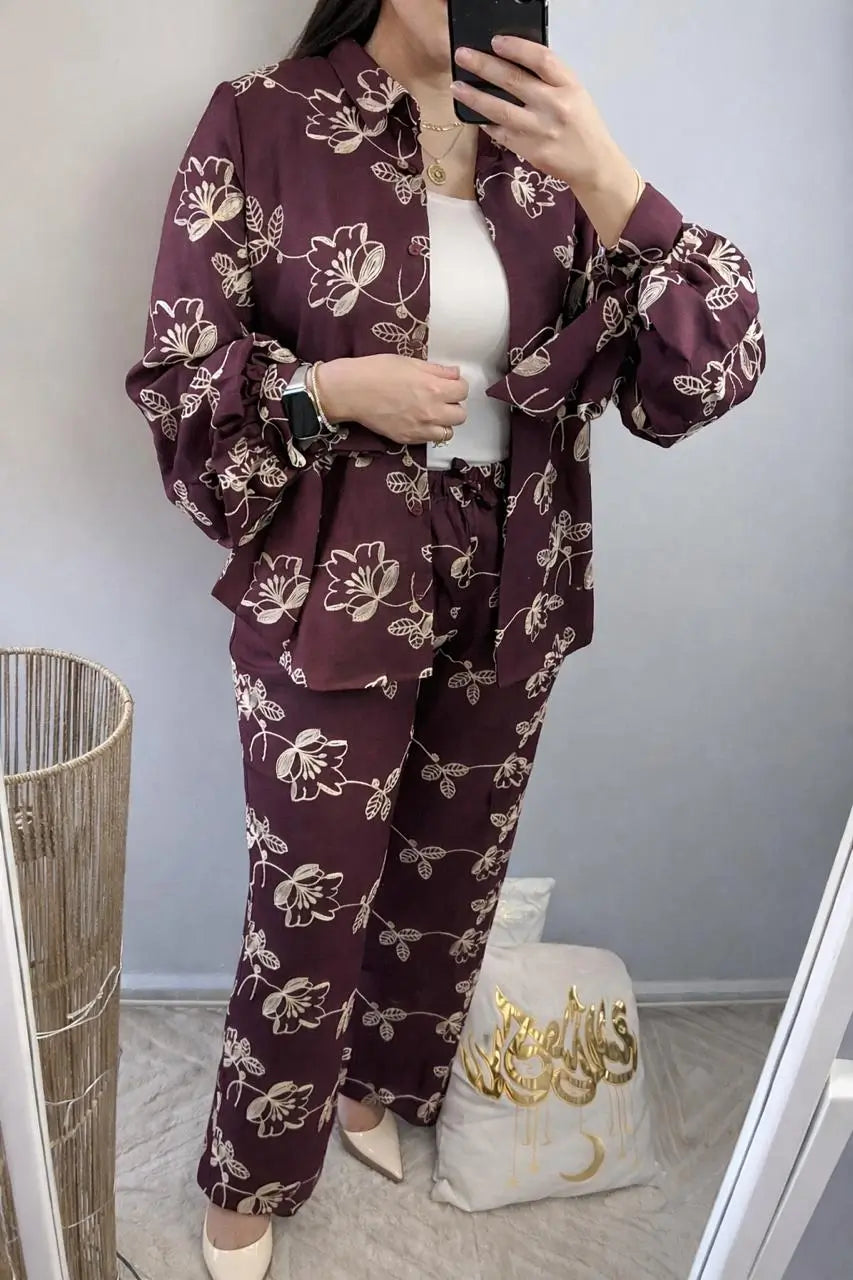 Floral Linen Set