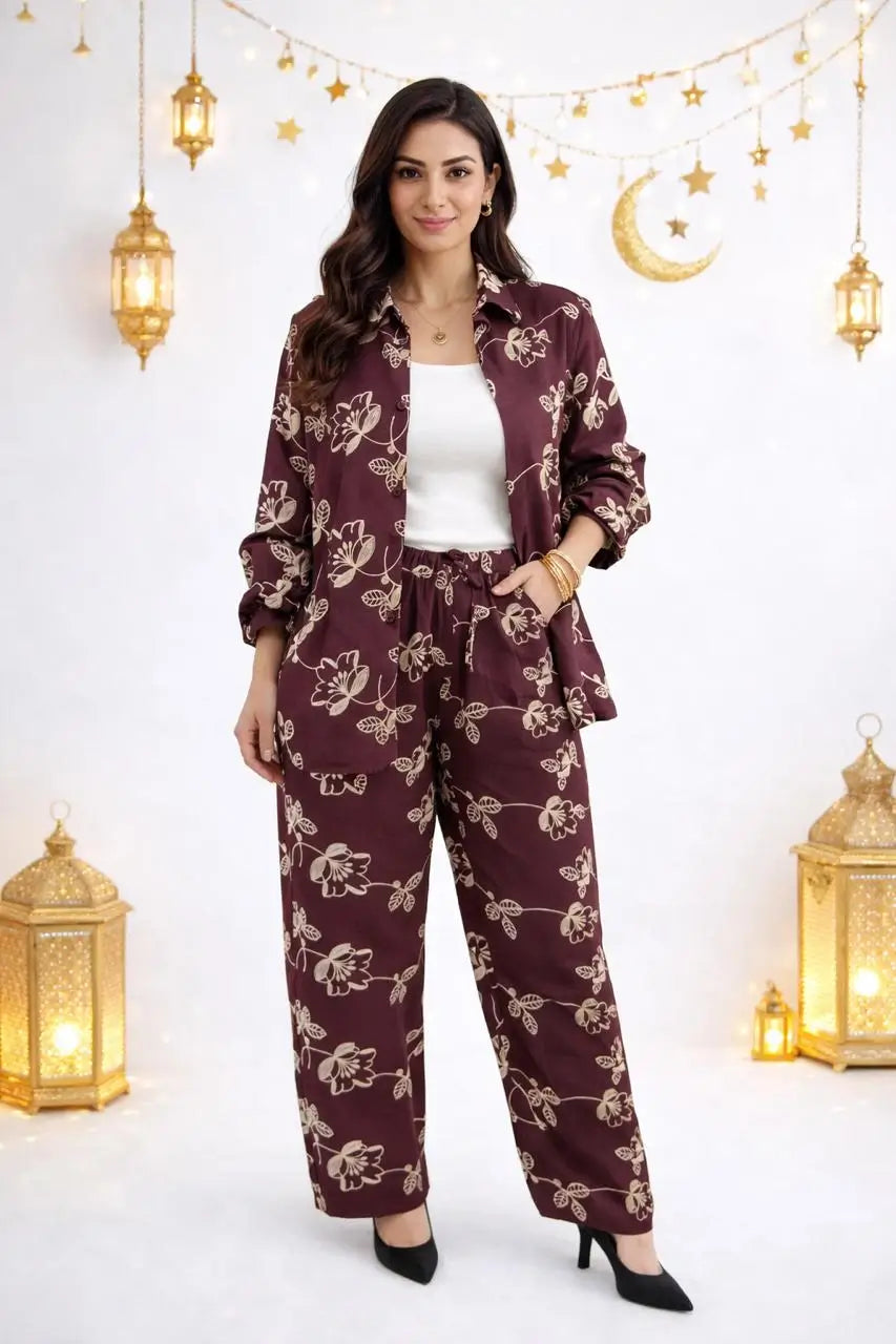 Floral Linen Set