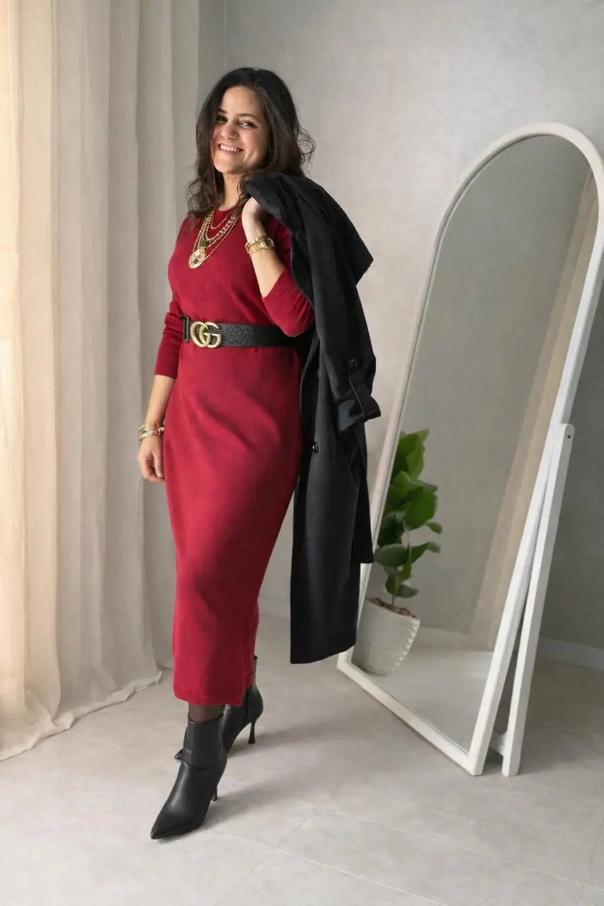 Basic Wool Dress