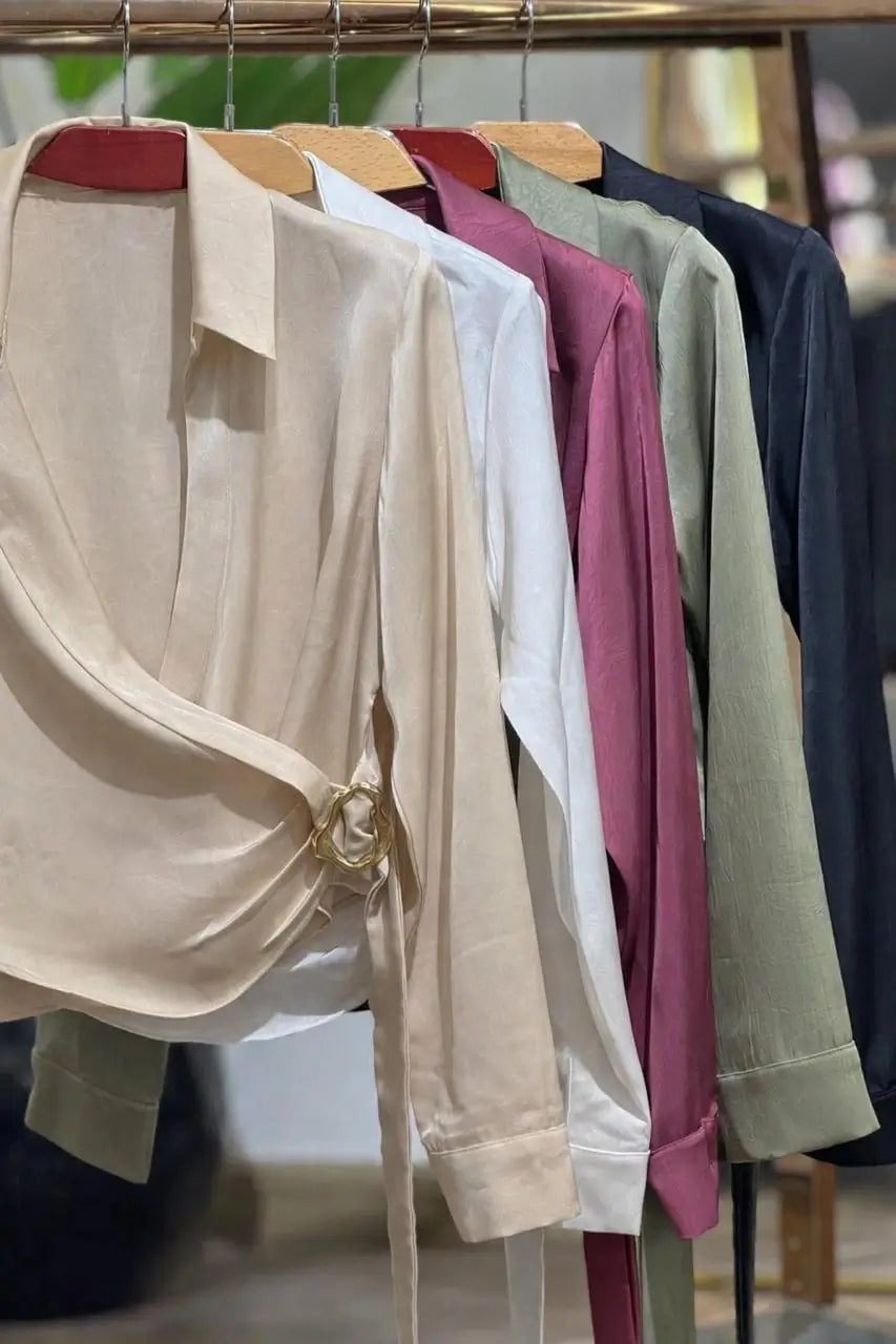 Elegant Satin Blouse