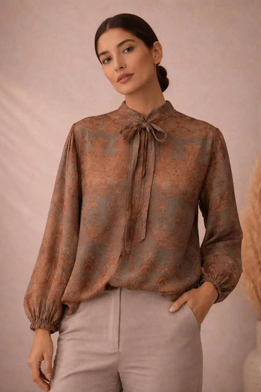 Silk blouse