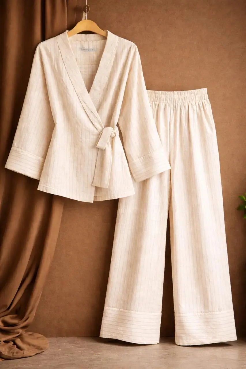 linen suit