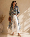 Silk Shirt Dress