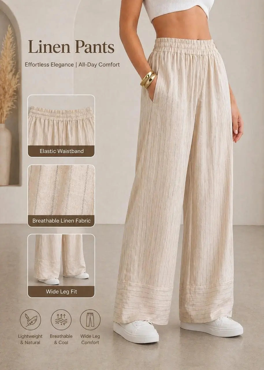 Pure Linen Summer pant