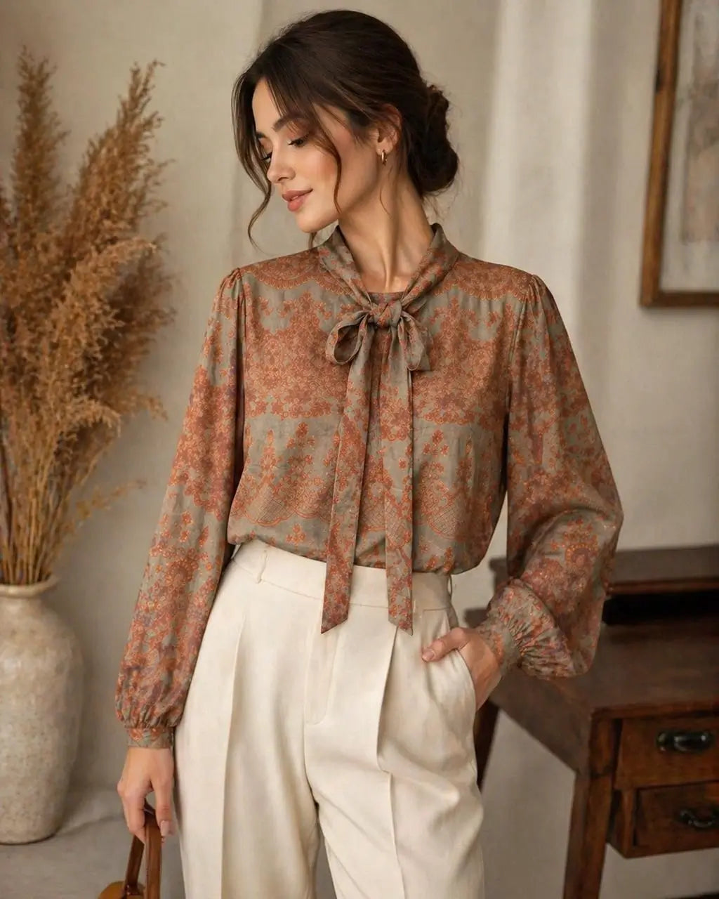 Silk blouse