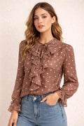 Polka Dot Blouse