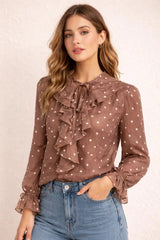 Polka Dot Blouse