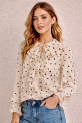 Polka Dot Blouse