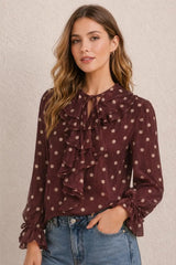 Polka Dot Blouse
