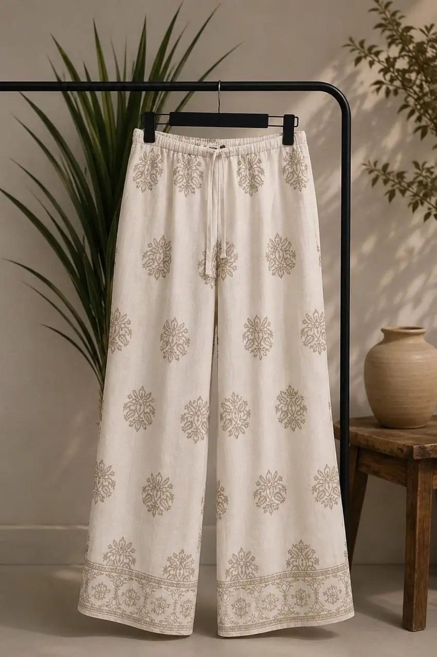 Embroidered Pants