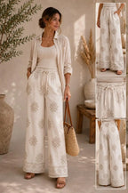 Embroidered Pants