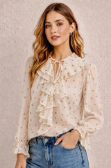 Polka Dot Blouse